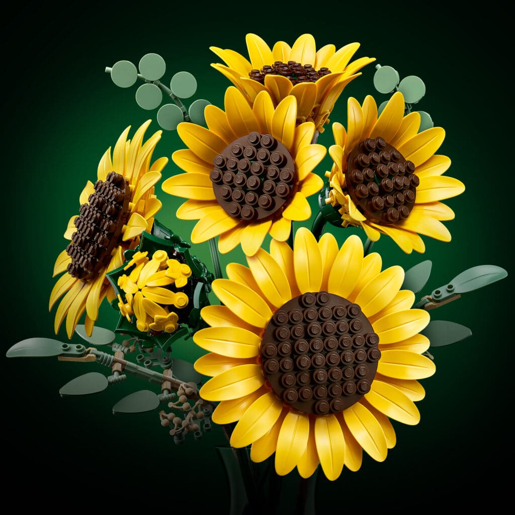lego botanicals 11502 sunflower bouquet (6)