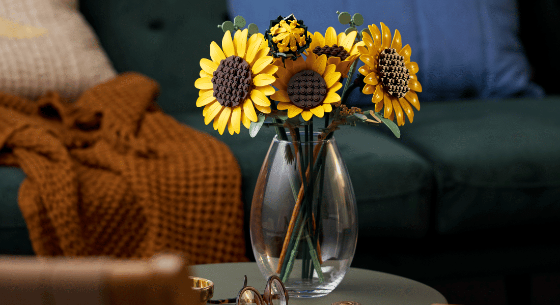 lego botanicals 11502 sunflower bouquet