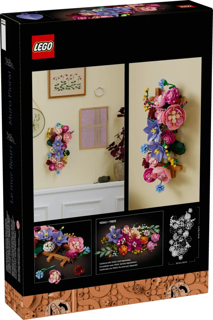 lego botanicals 11503 flower wall (15)