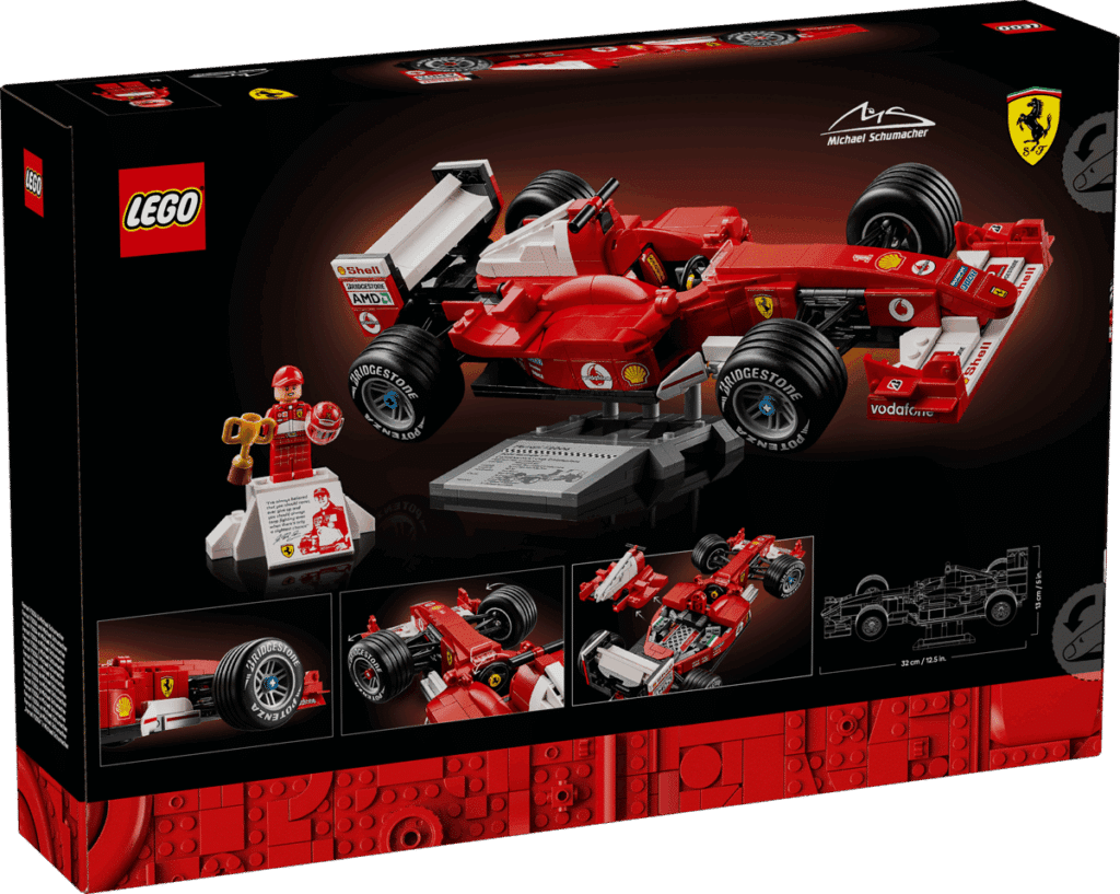 lego icons 11375 ferrari f2004 & michael schumacher (7)