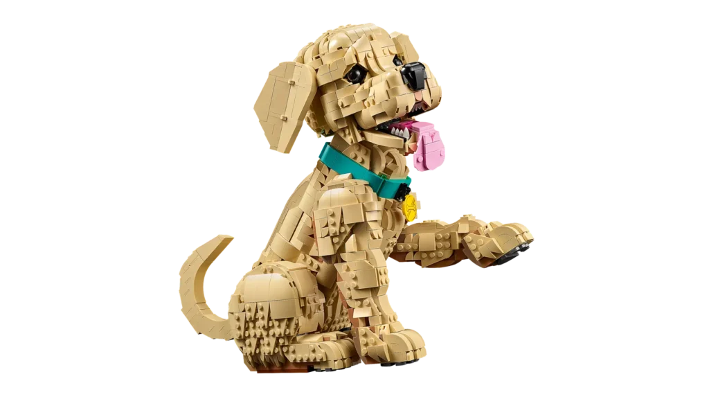 lego icons 11384 golden retriever puppy (11)