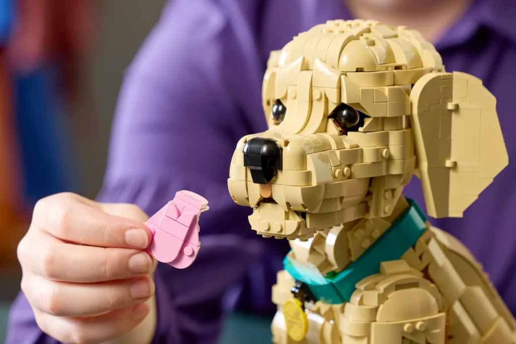lego icons 11384 golden retriever puppy (2)