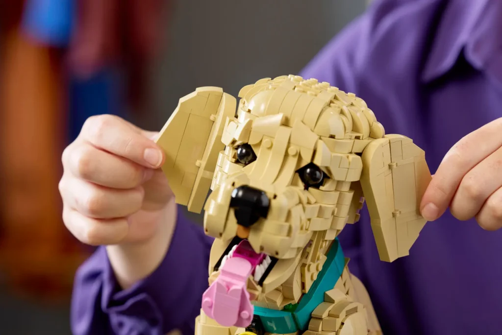 lego icons 11384 golden retriever puppy (4)