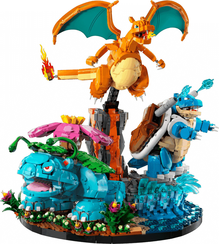lego pokémon 72153 venusaur, charizard and blastoise (1)