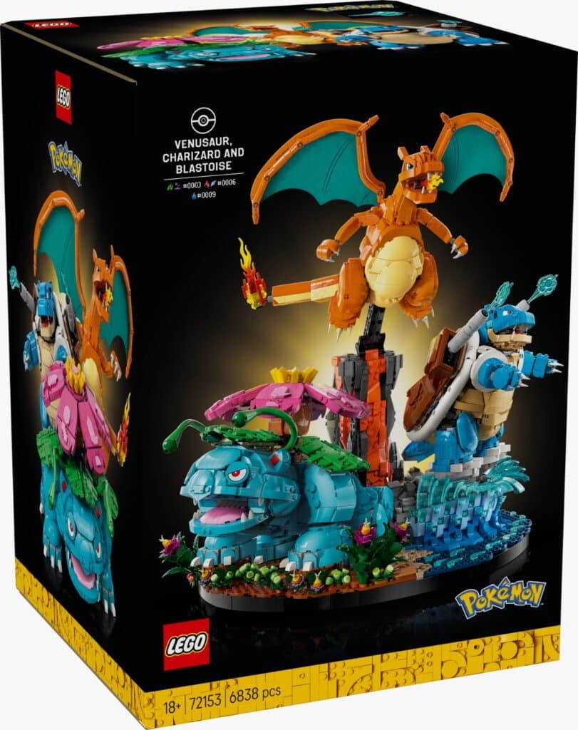 lego pokémon 75153 venusaur, charizard en blastoise (7)