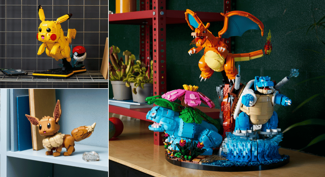 Eerste drie LEGO Pokémon-sets onthuld – verkrijgbaar vanaf 27 februari