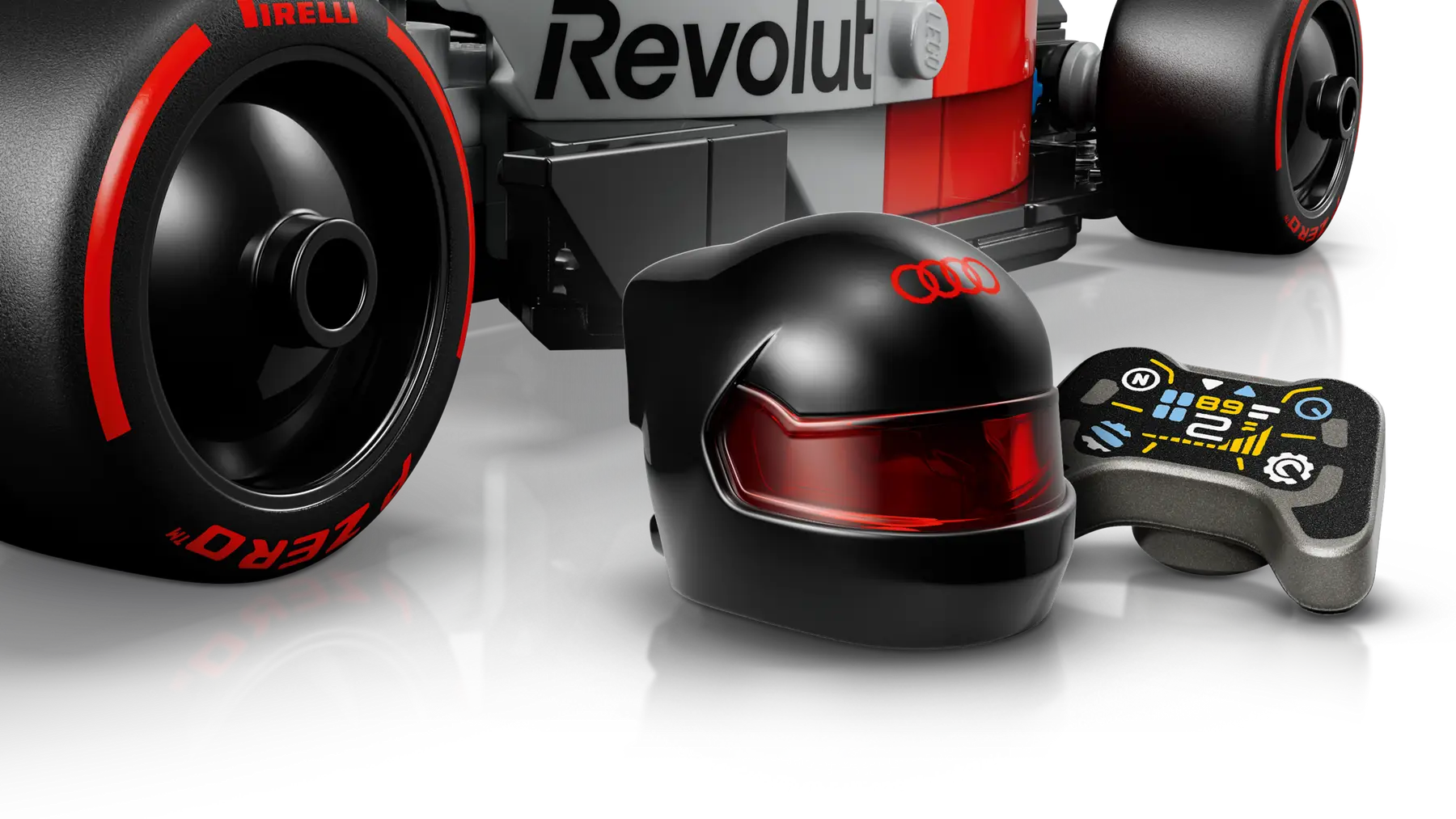 lego speed champions 77259 audi revolut f1 team r26 race car (5)