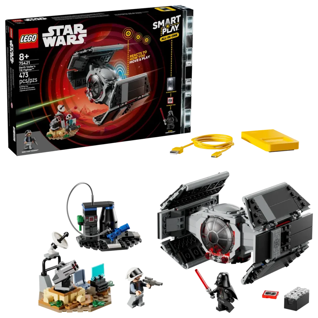 lego star wars 75421 smart play darth vaders tie fighter (1)