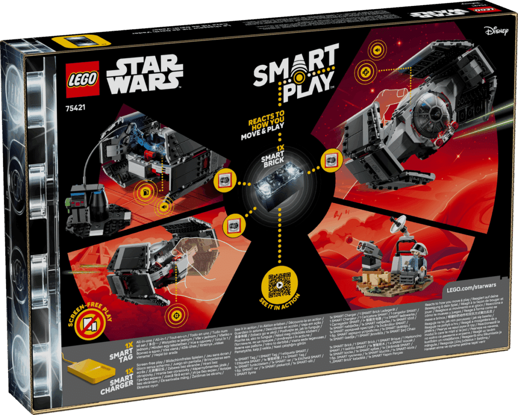 lego star wars 75421 smart play darth vaders tie fighter (6)