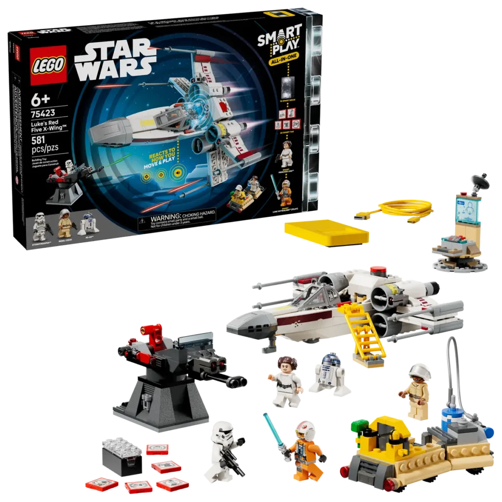 lego star wars 75423 smart play luke's red five x wing (1)