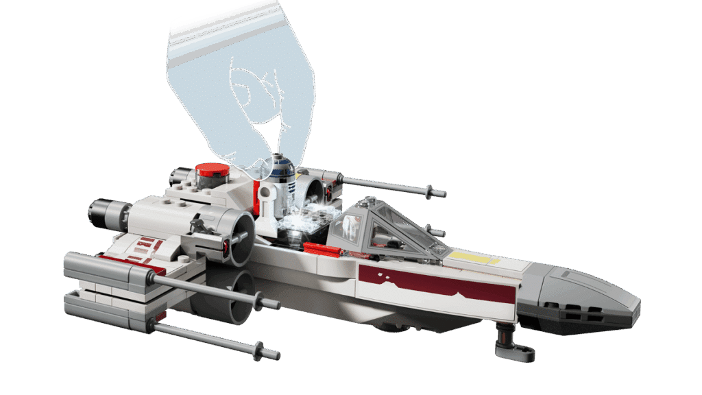lego star wars 75423 smart play luke's red five x wing (6)
