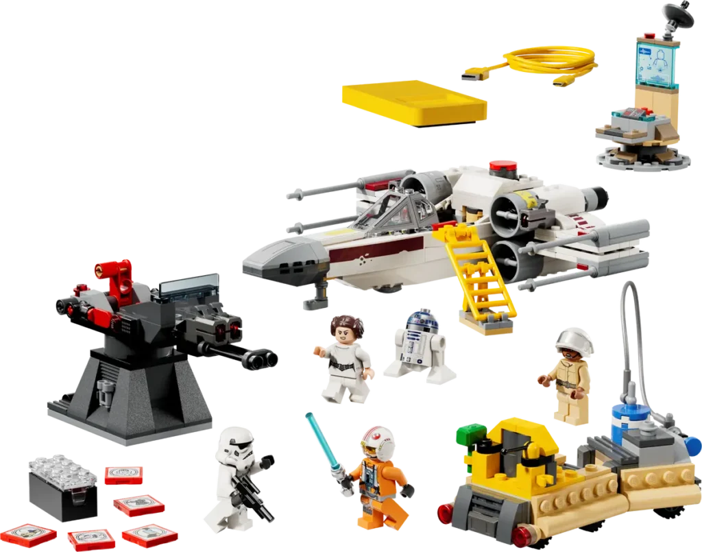 lego star wars 75423 smart play luke's red five x wing (7)