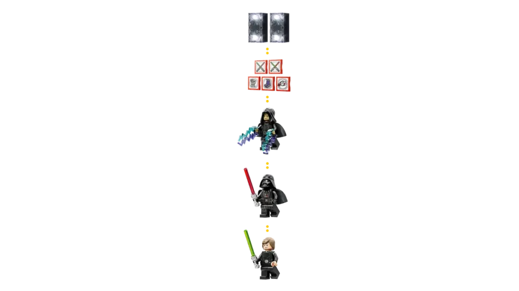 lego star wars 75427 smart play throne room duel & a wing (7)