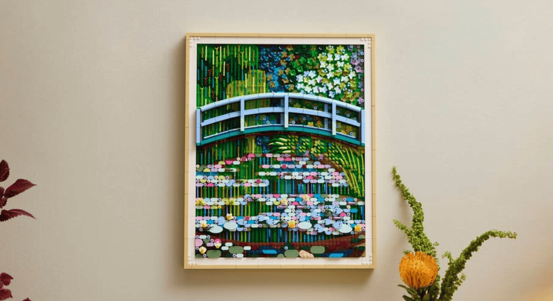 lego art 31220 claude monet – bridge over a pond of water lilies header