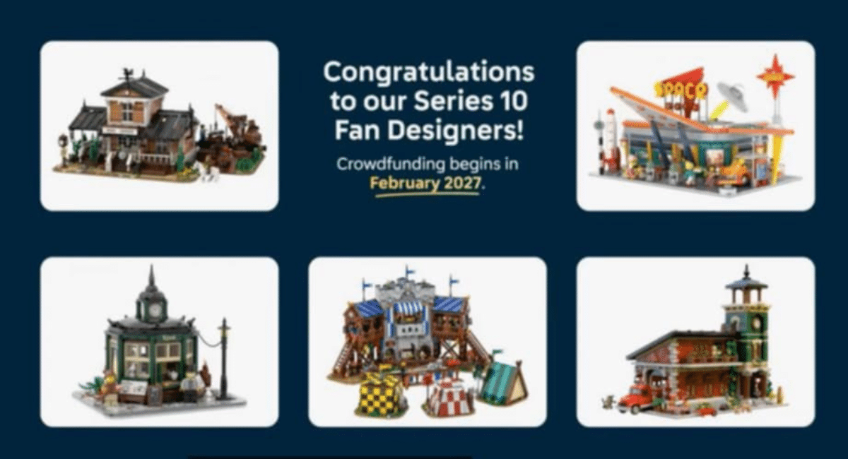 Stem nu op het LEGO Bricklink Designer Program Series 10 – deze vijf inzendingen worden een LEGO set