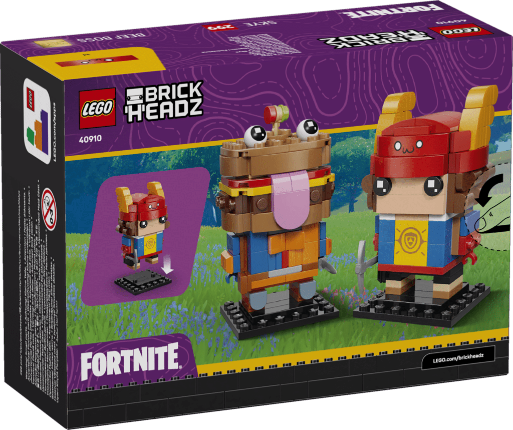 lego fortnite brickheadz 40910 beef boss & skye (2)