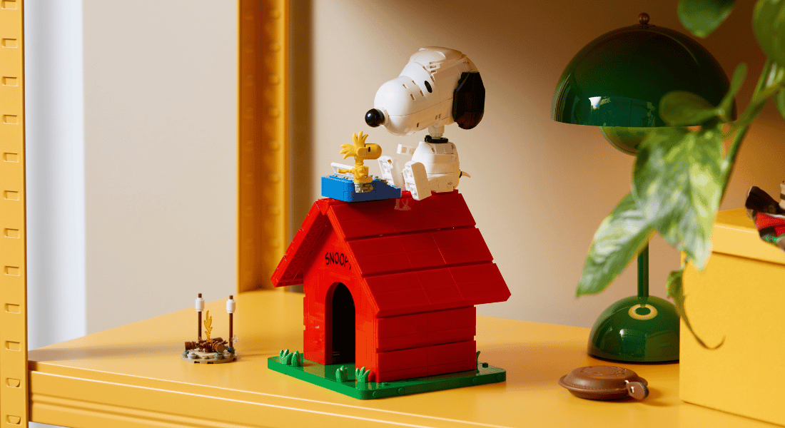 LEGO Ideas 21368 Peanuts: Snoopy’s Doghouse aangekondigd – verkrijgbaar vanaf juni