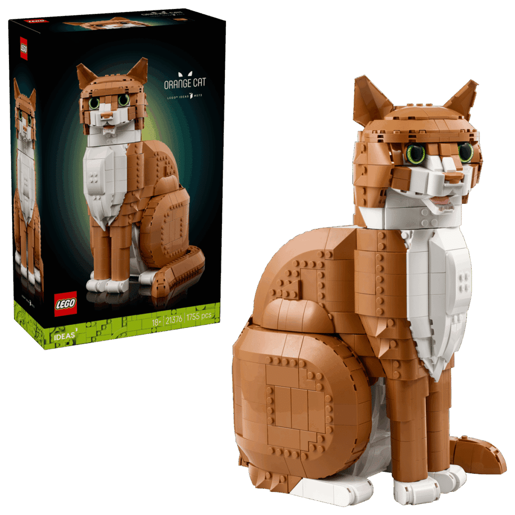 lego ideas 21376 orange cat (1)