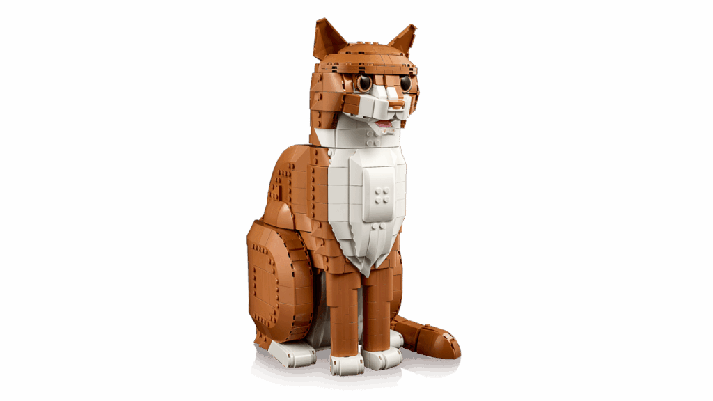 lego ideas 21376 orange cat (3)