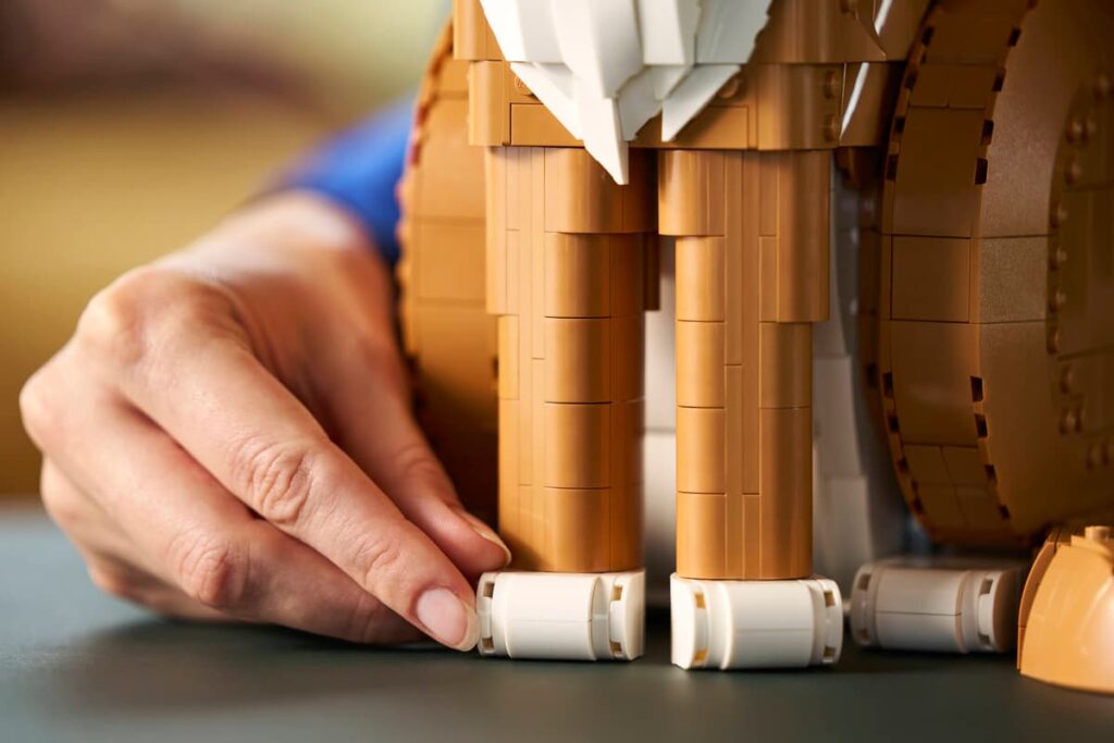 lego ideas 21376 orange cat (3)