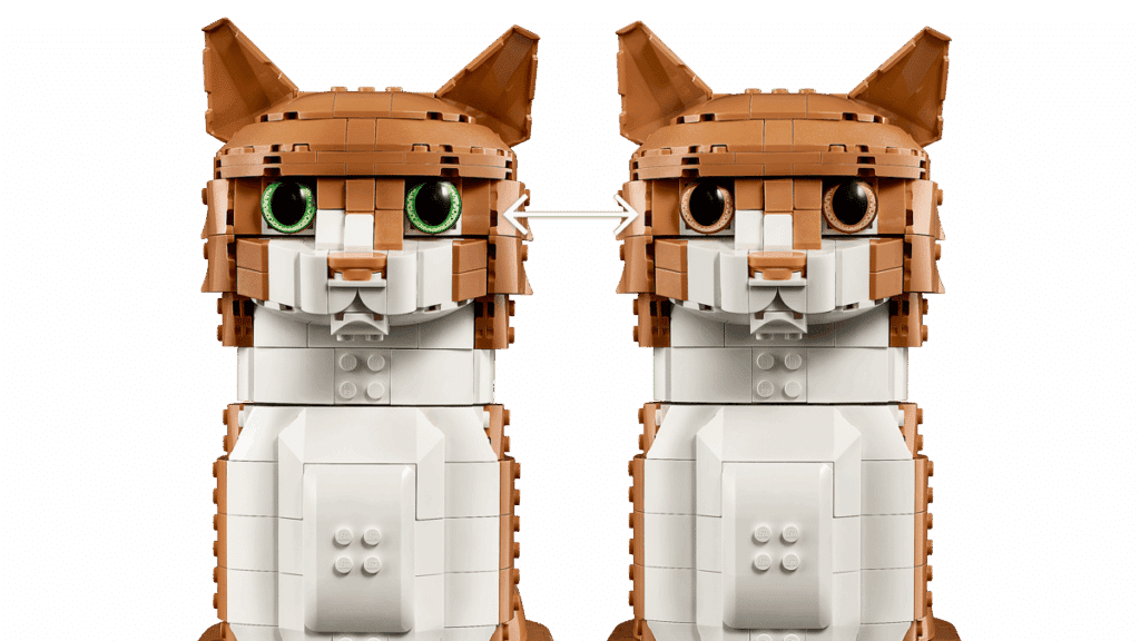 lego ideas 21376 orange cat (4)