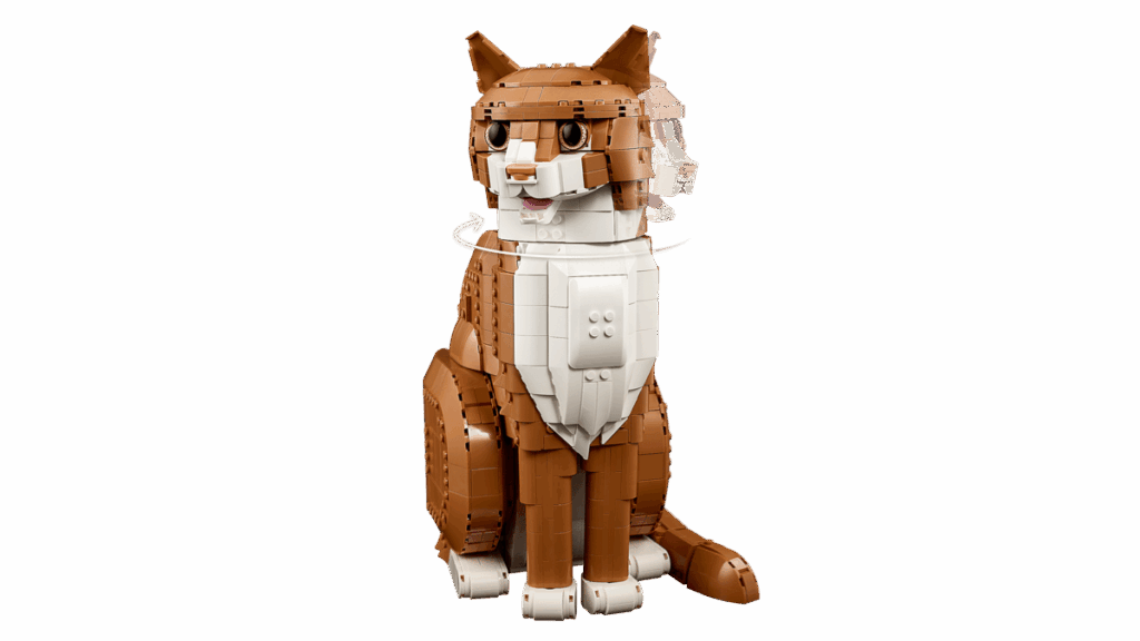lego ideas 21376 orange cat (5)