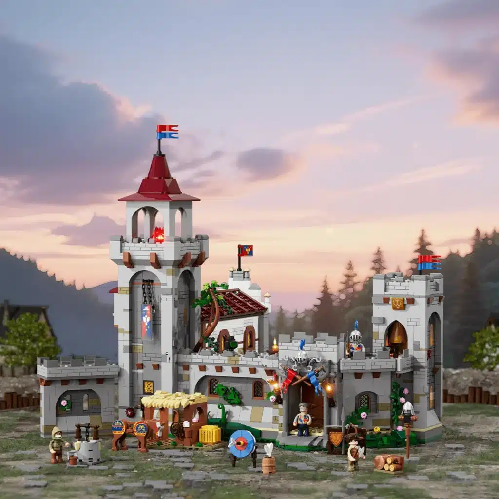 lumibricks 12013 medieval guard post (1)