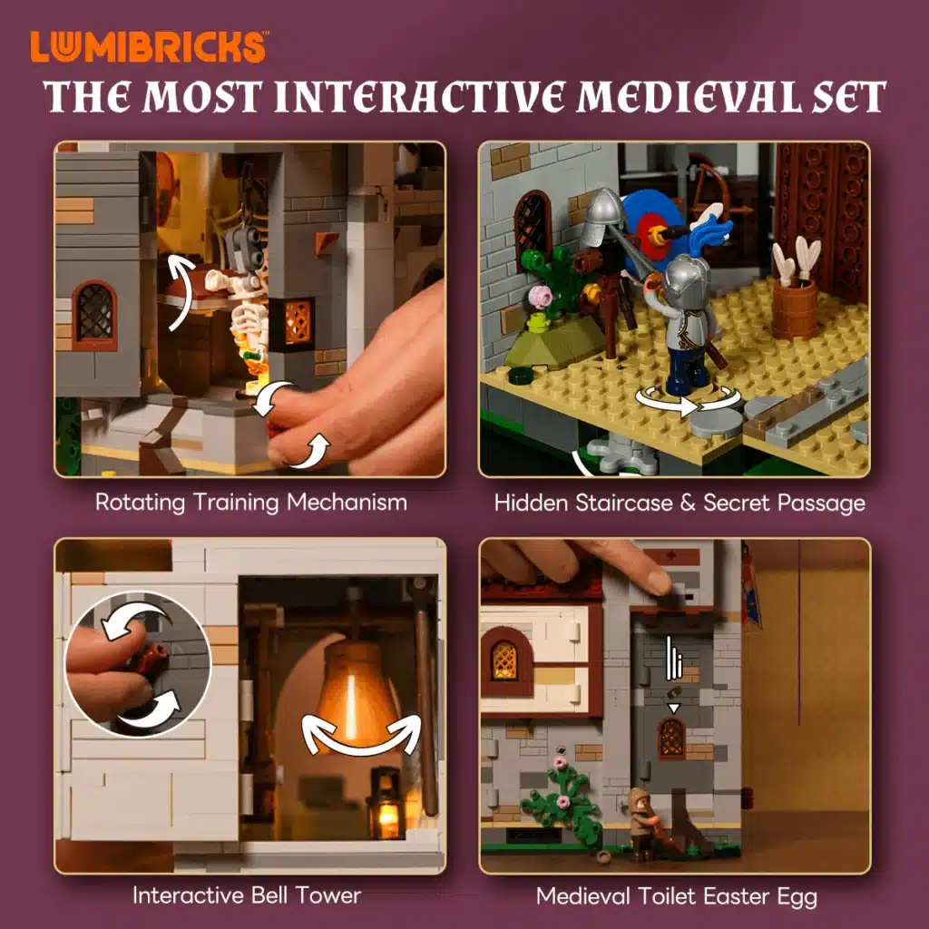 lumibricks 12013 medieval guard post (5)