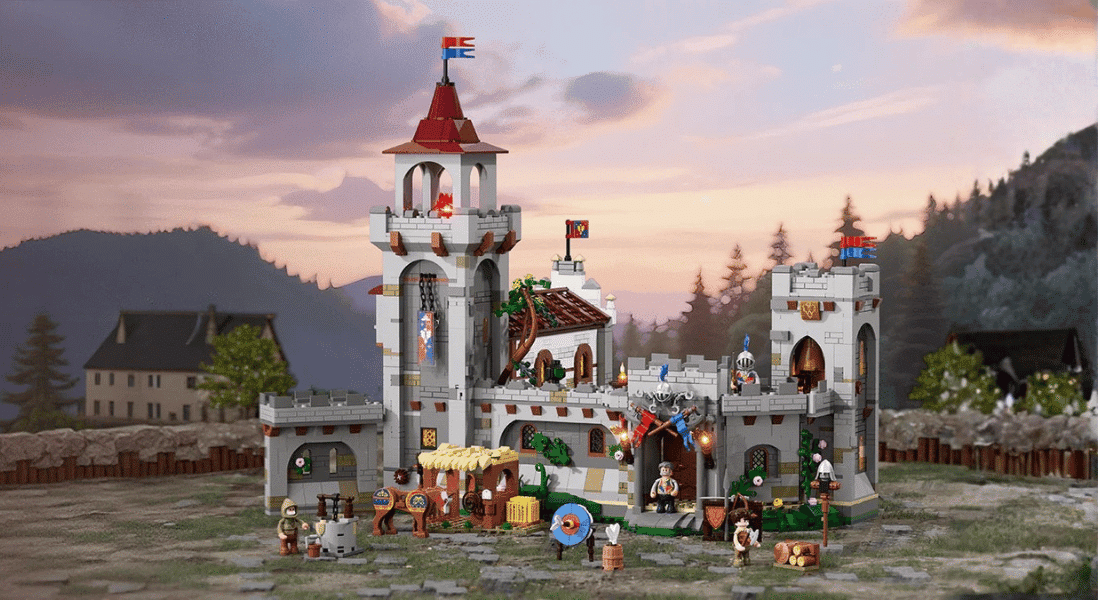 Lumibricks 12013 Medieval Guard Post met ingebouwde LEDs nu verkrijgbaar