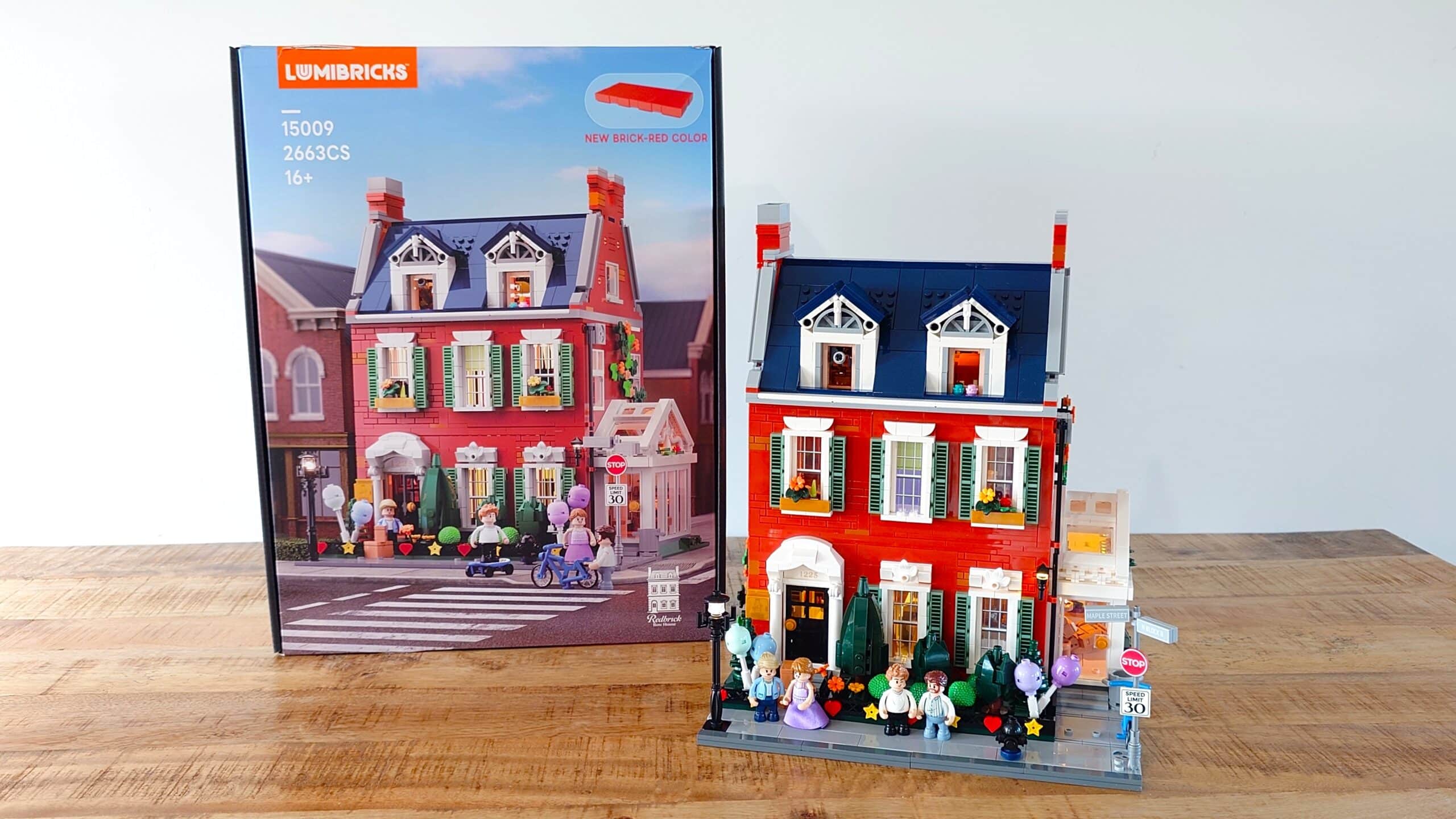 Review: Lumibricks Redbrick Row House – het modulaire huis waar we stiekem al jaren op wachten?