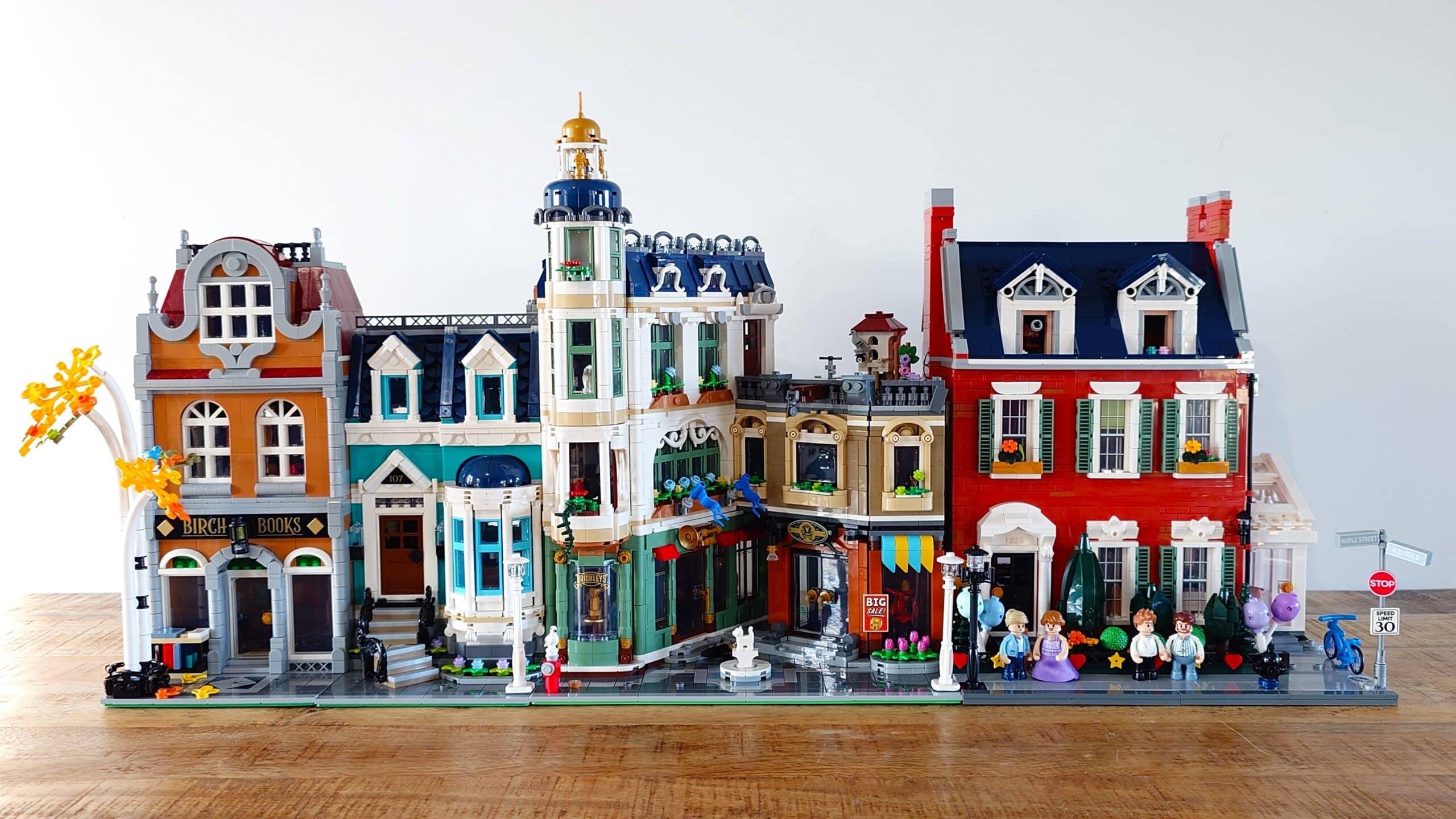 lumibricks redbrick row house review bouwsteentjes (30)