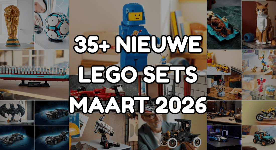 [Releases] Deze nieuwe LEGO sets verschijnen in maart 2026 + promotieoverzicht