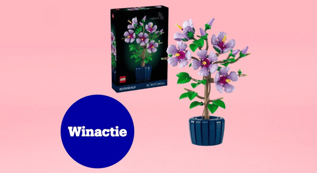 winactie lego botanical hibiscus