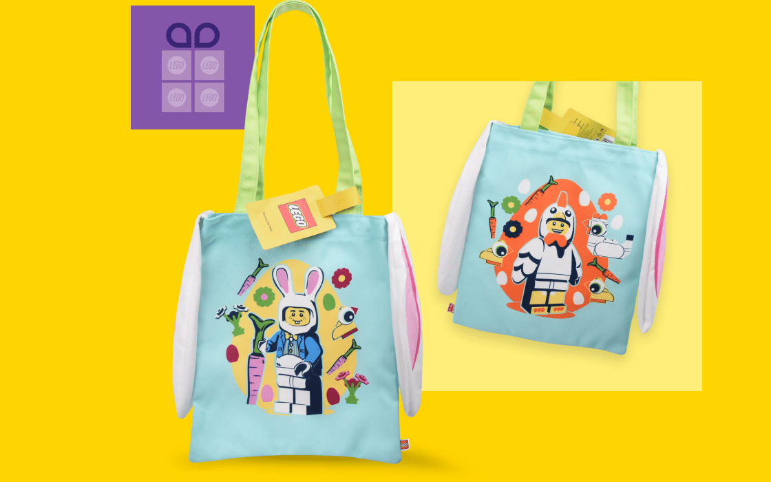 ‘Gratis’ LEGO Bunny Ear Bag bij jou aankopen t/m 16 maart