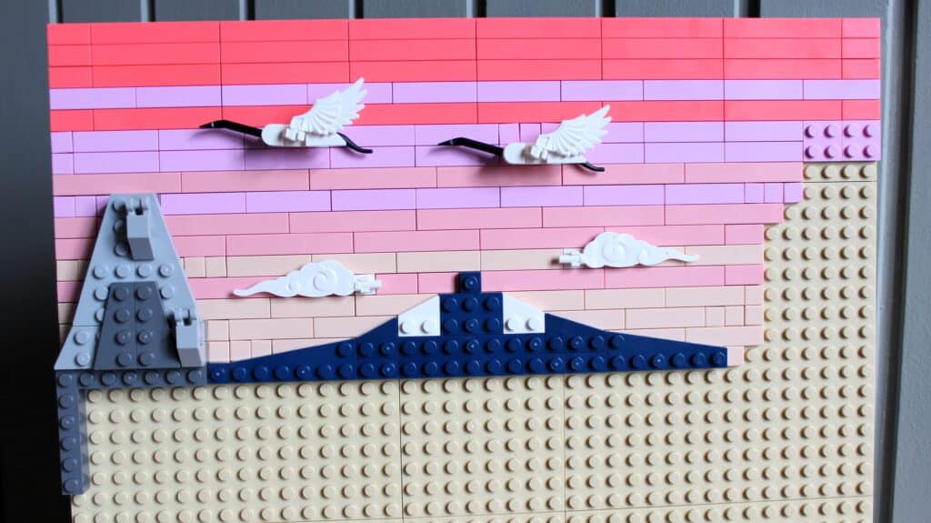 lego art 31218 japanese cherry blossom landscape 08