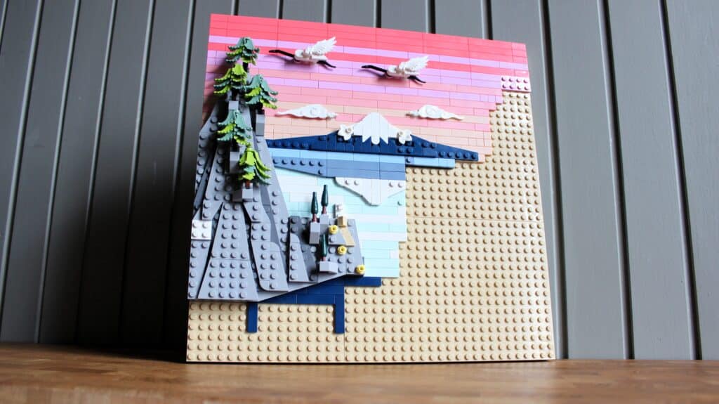 lego art 31218 japanese cherry blossom landscape 09