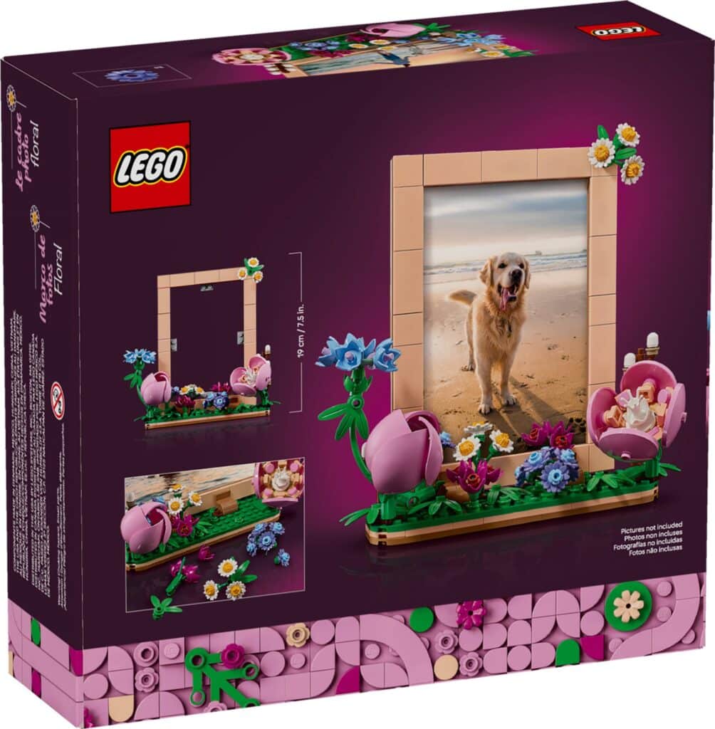 lego botanicals 40916 floral picture frame (4)