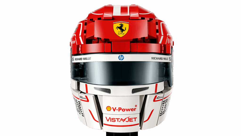 lego editions 43014 scuderia ferrari hp charles leclerc helmet (3)