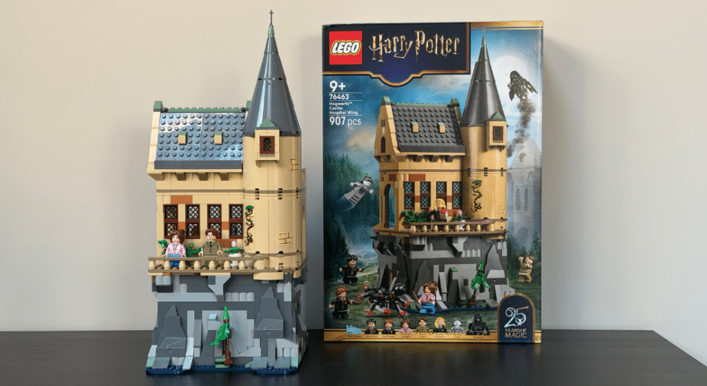 lego harry potter 76463 hospital wing box