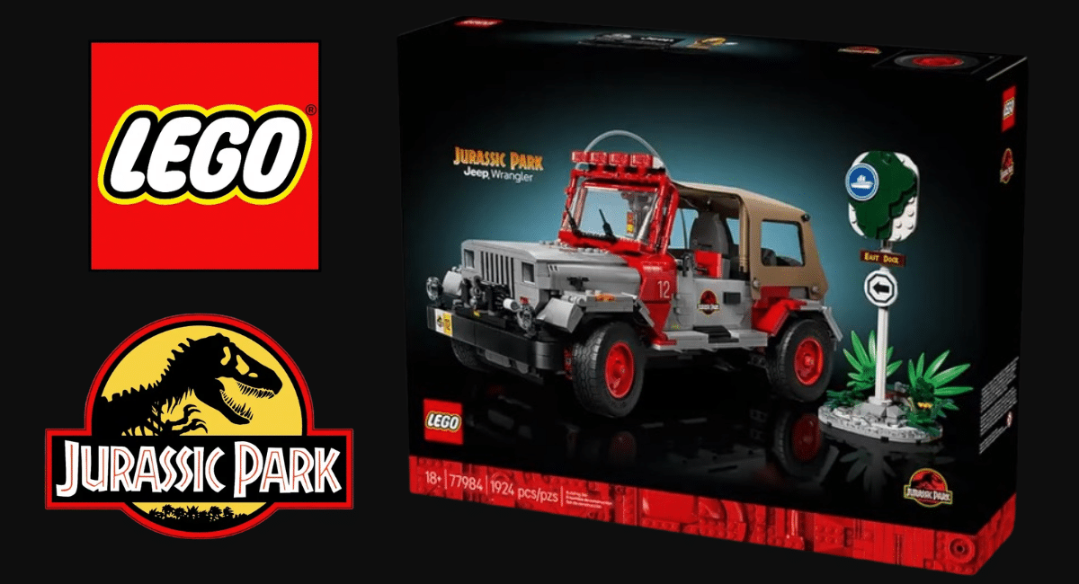 LEGO Jurassic Park 77984 Jeep Wrangler onthuld + teaser naar een andere set?