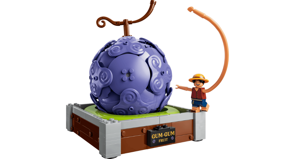 LEGO One Piece 75647 Gum-Gum Fruit onthuld – bouw jouw eigen duivelsvrucht in augustus