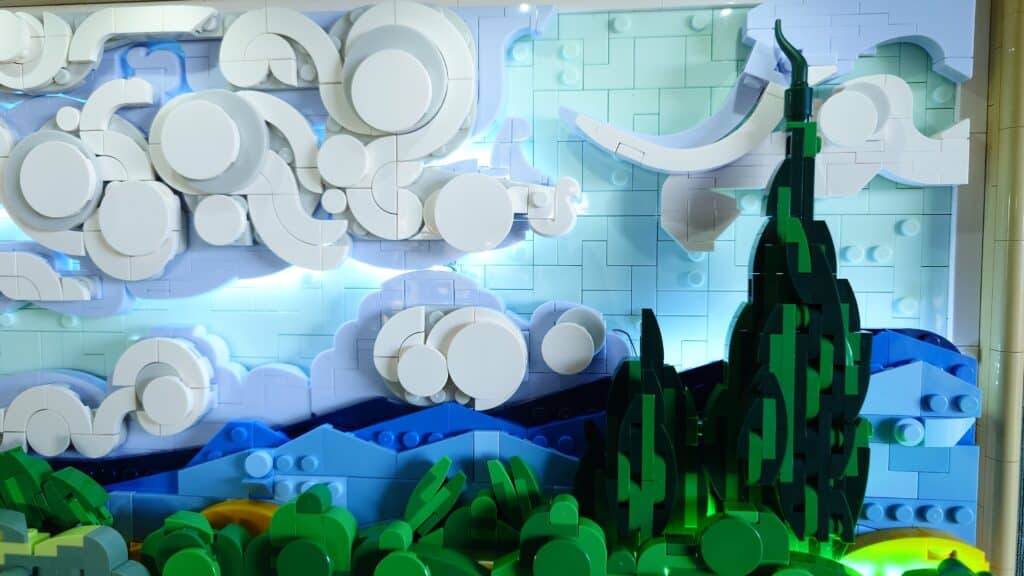 lumibricks wheatfield with cypresses review bouwsteentjes (14)