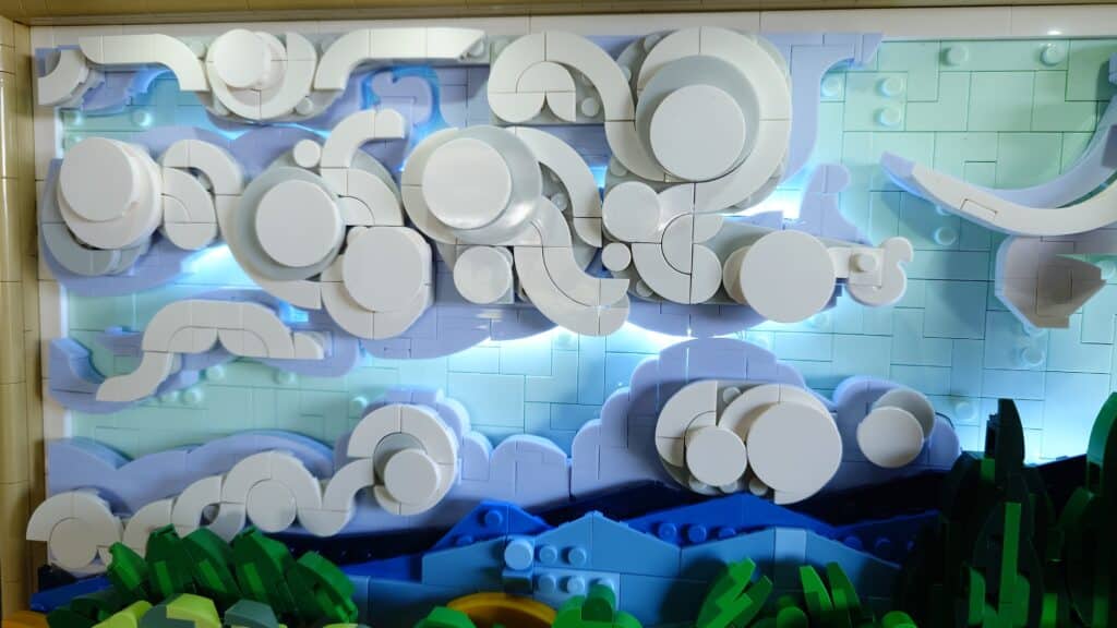 lumibricks wheatfield with cypresses review bouwsteentjes (15)