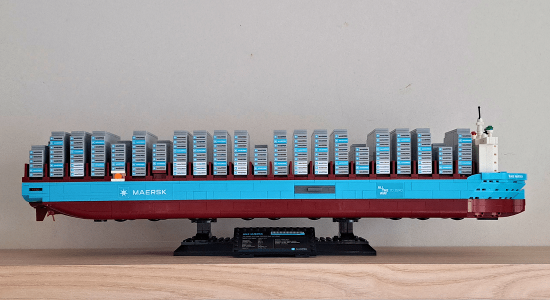 Review: LEGO 40955 Maersk Dual-Fuel Container Vessel – terug het water op