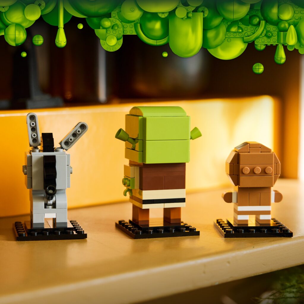 lego brickheadz 40923 shrek, donkey & gingy (2)