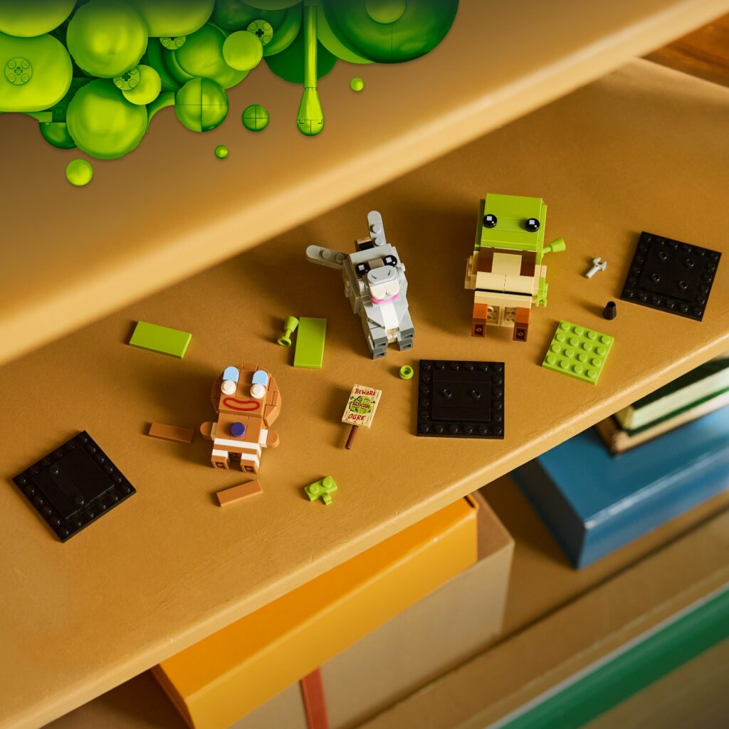lego brickheadz 40923 shrek, donkey & gingy (3)