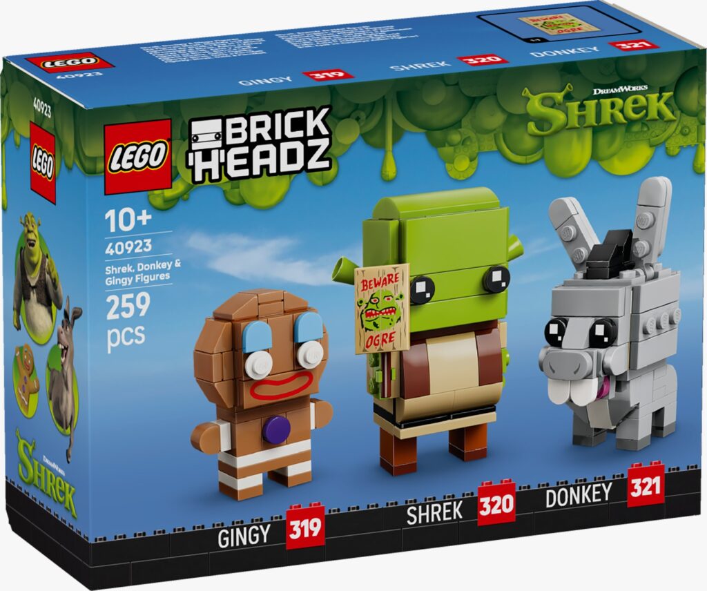 lego brickheadz 40923 shrek, donkey & gingy (8)