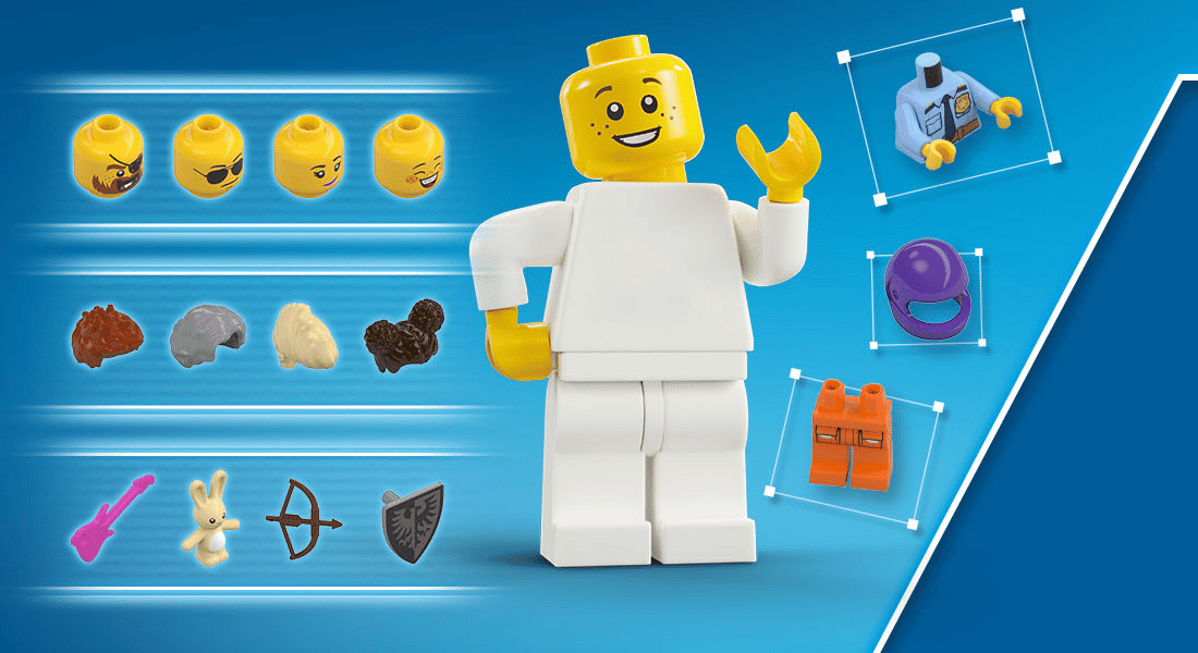 LEGO Create a Minifigure gelanceerd – stel jouw eigen unieke figuurtjes naar wens samen