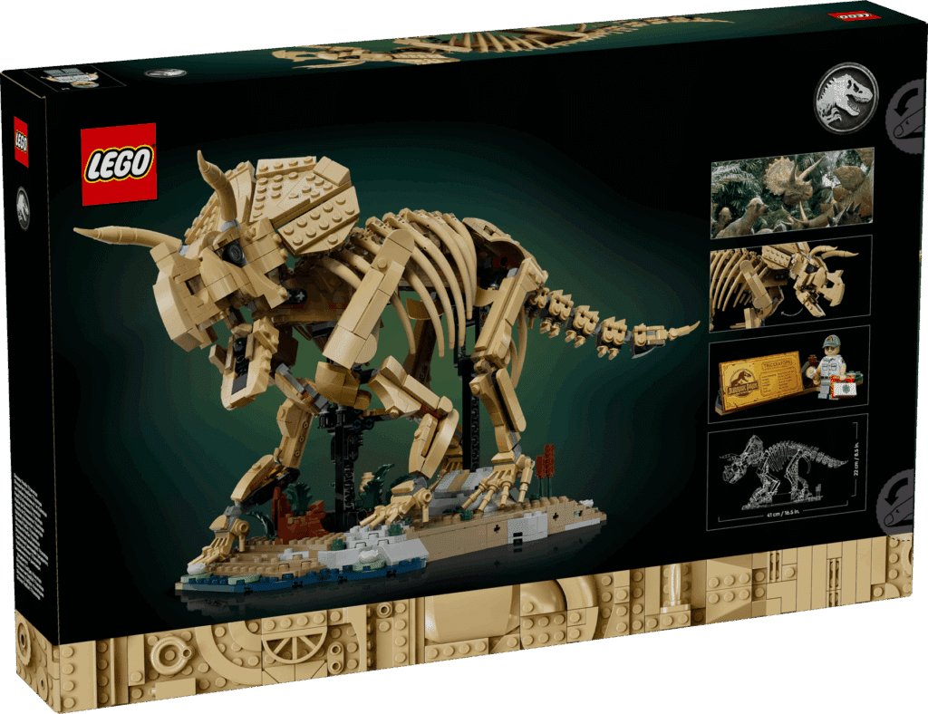lego jurassic world 77985 dinosaur fossils triceratops (7)