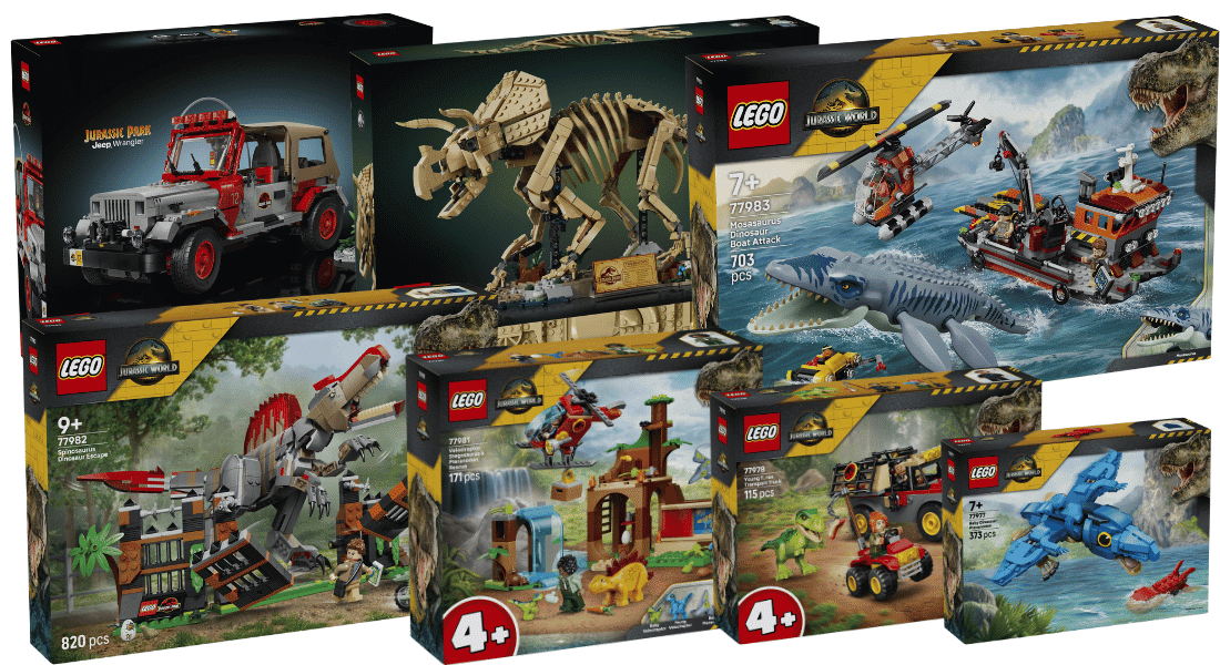 LEGO Jurassic World Augustus 2026 sets onthuld